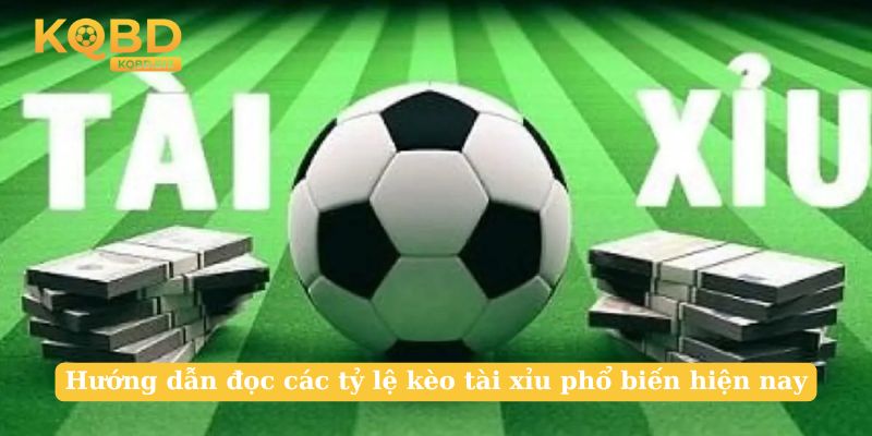 Hướng dẫn đọc các tỷ lệ kèo tài xỉu phổ biến hiện nay