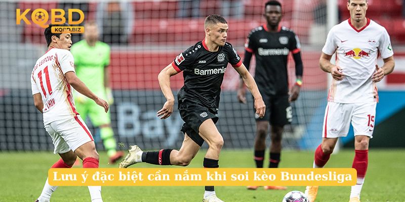 Lưu ý đặc biệt cần nắm khi soi kèo Bundesliga